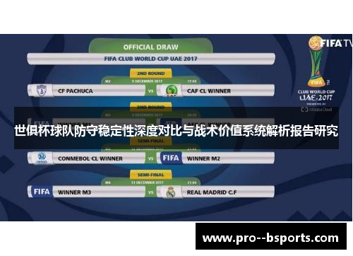 世俱杯球队防守稳定性深度对比与战术价值系统解析报告研究 世俱杯球队防守稳定性深度对比与战术价值系统解析报告研究